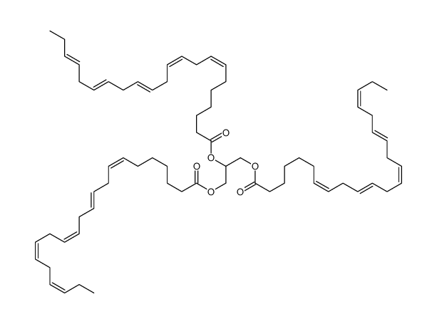 2,3-bis[[(7Z,10Z,13Z,16Z,19Z)-docosa-7,10,13,16,19-pentaenoyl]oxy]propyl (7Z,10Z,13Z,16Z,19Z)-docosa-7,10,13,16,19-pentaenoate Structure
