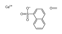 萘磺酸与甲醛的聚合物钙盐结构式