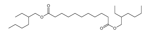 undecanedioic acid, bis(2-ethylhexyl) ester Structure