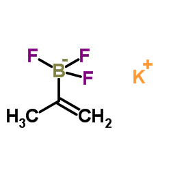 异丙烯基三氟硼酸钾结构式
