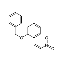 1-(2-苄氧基苯基)-2-硝基乙烯结构式