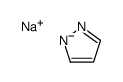 sodium,pyrazol-2-ide Structure
