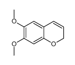 6,7-dimethoxy-2H-chromene结构式