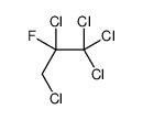 1,1,1,2,3-pentachloro-2-fluoropropane Structure