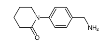 1-[4-(aminomethyl)phenyl]piperidine-2-one Structure