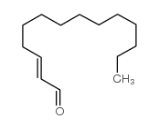 2-tetradecen-1-al Structure