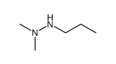 1,1-dimethyl-2-propylhydrazine结构式