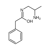 N-(2-aminopropyl)-2-phenylacetamide Structure