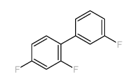 2,4-difluoro-1-(3-fluorophenyl)benzene结构式