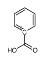 苯甲酸-1-13C结构式