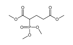 dimethyl 2-dimethoxyphosphorylpentanedioate结构式