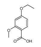 4-ethoxy-2-methoxybenzoic acid结构式