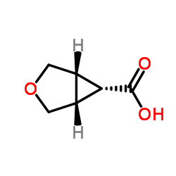 (1R,5S,6r)-rel-3-氧杂环[3.1.0]正己烷-6-羧酸结构式