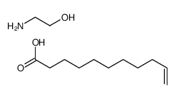 十一碳烯酸 MEA 盐结构式