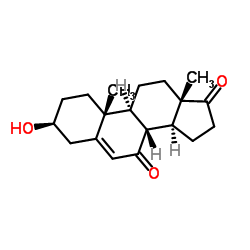 7-Keto-dehydroepiandrosterone structure