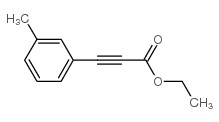 M-TOLYL-PROPYNOIC ACID ETHYL ESTER Structure