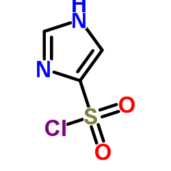 1H-Imidazole-4-sulfonyl chloride Structure