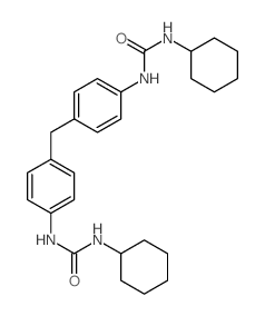 Urea,N,N''-(methylenedi-4,1-phenylene)bis[N'-cyclohexyl- structure