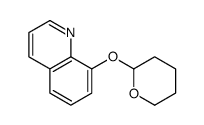 8-(oxan-2-yloxy)quinoline Structure