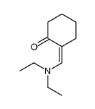 2-(diethylaminomethylidene)cyclohexan-1-one Structure