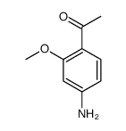 1-(4-AMINO-2-METHOXY-PHENYL)-ETHANONE Structure