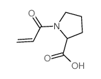 1-prop-2-enoylpyrrolidine-2-carboxylic acid结构式