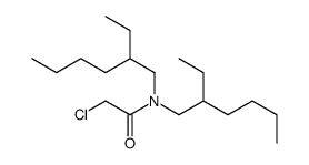 2-chloro-N,N-bis(2-ethylhexyl)acetamide Structure