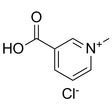 盐酸胡芦巴碱； N-甲基烟酸内盐盐酸盐结构式