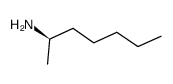 (R)-(-)-2-氨基庚烷结构式