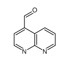 1,8-萘啶-4-甲醛结构式