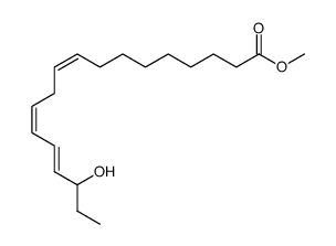 methyl 16-hydroxy-9Z,12Z,14E-octadecatrienoate结构式
