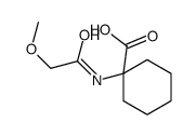 1-[(2-methoxyacetyl)amino]cyclohexane-1-carboxylic acid Structure