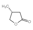(4R)-4-methyloxolan-2-one Structure