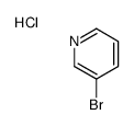 3-bromopyridine,hydrochloride Structure