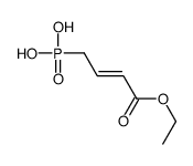 (4-ethoxy-4-oxobut-2-enyl)phosphonic acid结构式