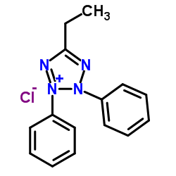 2,3-二苯基-5-乙基氯化四氮唑结构式