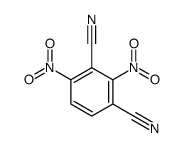 2,4-dinitrobenzene-1,3-dicarbonitrile结构式