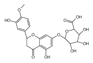 Hesperetin 7-O-β-D-glucuronide structure