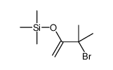 (3-bromo-3-methylbut-1-en-2-yl)oxy-trimethylsilane Structure