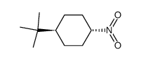 trans-1-nitro-4-tert-butylcyclohexane Structure