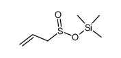 trimethylsilyl prop-2-ene-1-sulfinate结构式