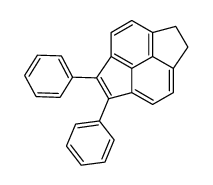 1.2-Diphenyl-5.6-dihydrocyclopentacenaphthylen结构式