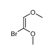 1-bromo-1,2-dimethoxyethene Structure