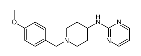 N-[1-[(4-methoxyphenyl)methyl]piperidin-4-yl]pyrimidin-2-amine Structure