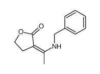 3-[1-(benzylamino)ethylidene]oxolan-2-one结构式