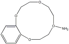 2,3,5,6,8,9-六氢苯并[B] [1,4,7,10]四氧杂环十二碳烯-12-胺结构式