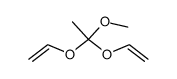 1,1-divinyloxy-1-methoxyethane结构式