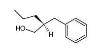 (2S)-2-benzyl-pentan-1-ol结构式