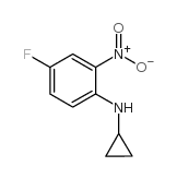 N-环丙基-4-氟-2-硝基苯胺图片