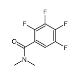 2,3,4,5-tetrafluoro-N,N-dimethylbenzamide Structure